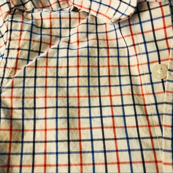 JANIE AND JACK - BOYS SZ 6-12MOS PLAID BUTTON DOWN - Picture 6 of 8